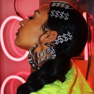 10PCS Word Hair Clip